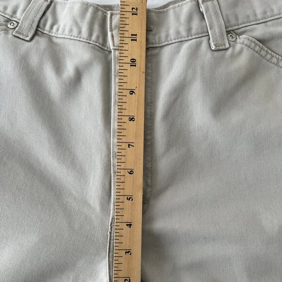 Lee Women's Carpenter Pants, Lee Riveted, Khaki Color, Size 14 Petite. EUC! - Picture 10 of 15